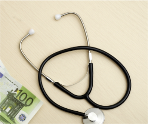 Stethoscope and Cash